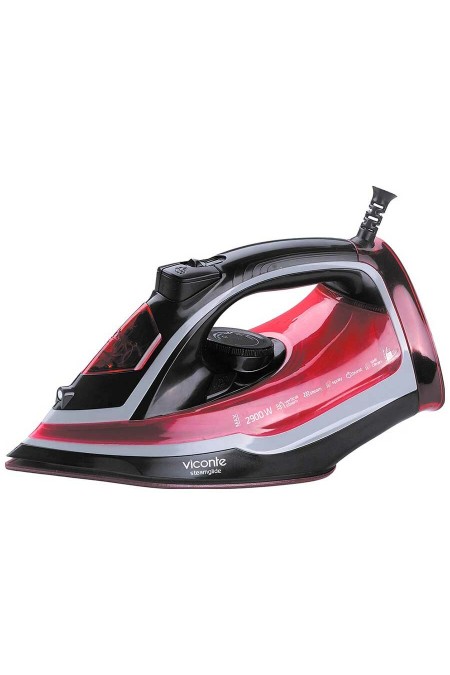 Утюг Viconte VC-4318 (черный/красный) 