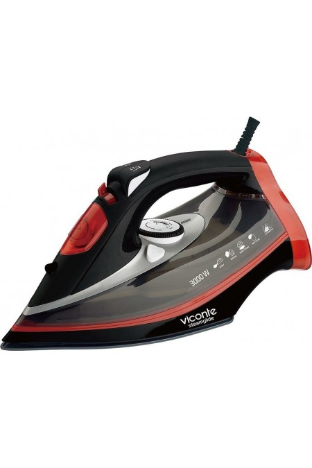 Утюг Viconte VC-4320 (черный/красный) 