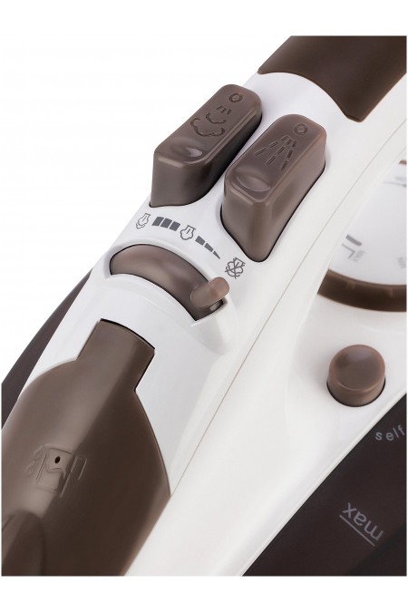 Утюг Vitek VT-1201 (белый/коричневый) 4