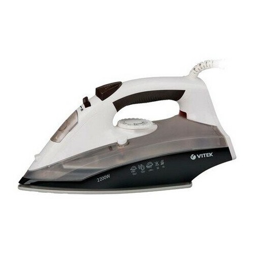 Утюг Vitek VT-1201 (белый/коричневый) 8