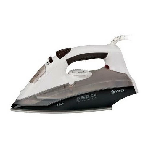 Утюг Vitek VT-1201 (белый/коричневый) 8