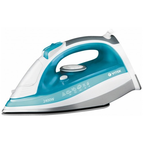 Утюг Vitek VT-1264 W (белый/голубой) 