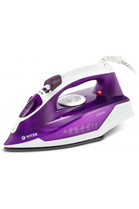 Утюг Vitek VT-8308 VT (белый/фиолетовый) 1