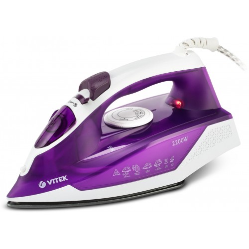 Утюг Vitek VT-8308 VT (белый/фиолетовый) 2