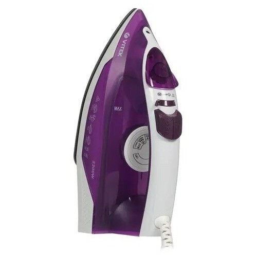 Утюг Vitek VT-8308 VT (белый/фиолетовый) 4