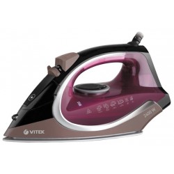 Утюг Vitek VT-8309 BK (бордовый/коричневый)