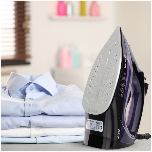 Утюг Vitek VT-8316 (фиолетовый/черный) 9