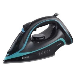 Утюг VITEK VT-8334 (черный/бирюзовый)