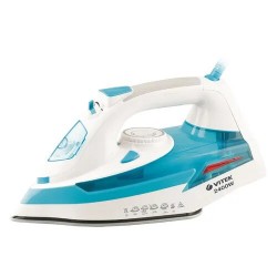 Утюг Vitek VT-8347 (белый/голубой)