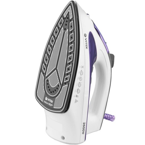 Утюг Vitek VT-8356 (белый/фиолетовый) 5