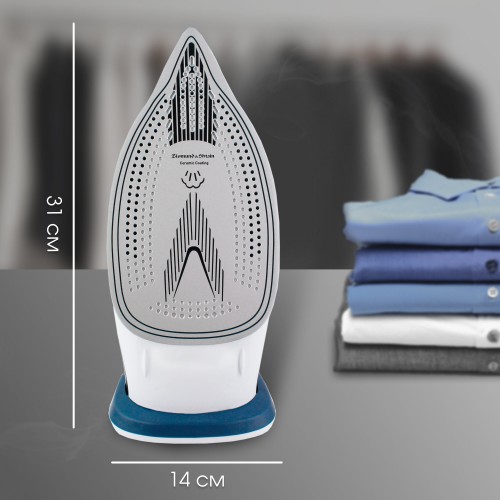 Утюг Zigmund Shtain ZSI-700 (белый/синий) 6