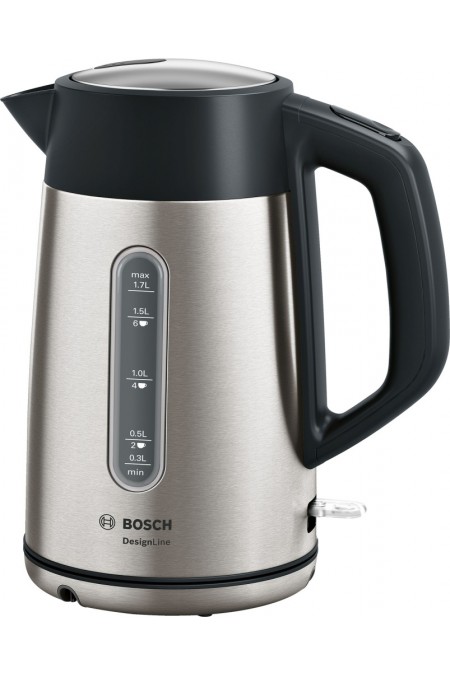 Электрочайник Bosch TWK4P440 (черный/серебристый) 