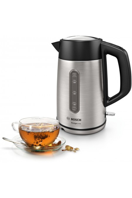 Электрочайник Bosch TWK4P440 (черный/серебристый) 4