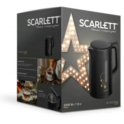 Электрочайник Scarlett SC-EK21S45 (черный)