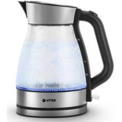 Электрочайник Vitek VT-8808 (серебристый/черный)