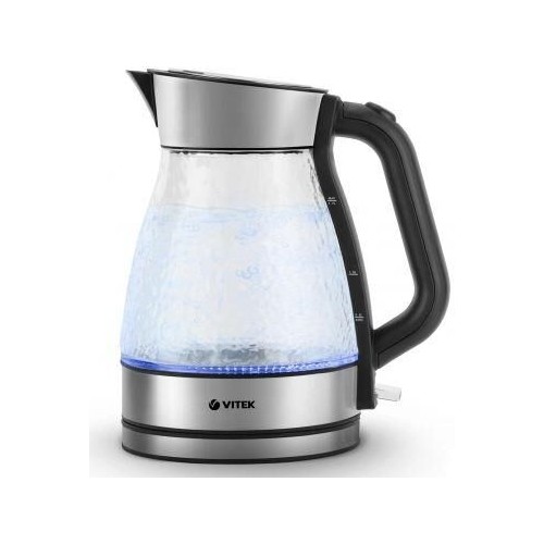 Электрочайник Vitek VT-8808 (серебристый/черный) 