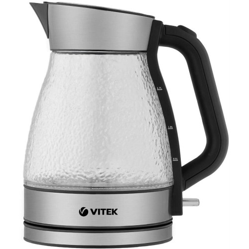 Электрочайник Vitek VT-8808 (серебристый/черный) 1