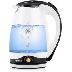 Электрочайник Vitek VT-7027 (черный/белый)
