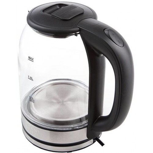 Электрочайник GOODHELPER KG-18B11 (черный/серебристый) 2