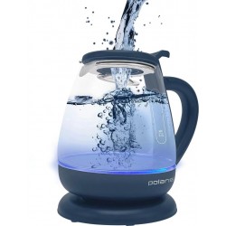Электрочайник Polaris PWK 1077CGL Water Way Pro (синий)