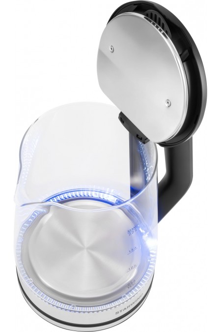 Электрочайник Starwind SKG2112 (черный/серебристый) 6