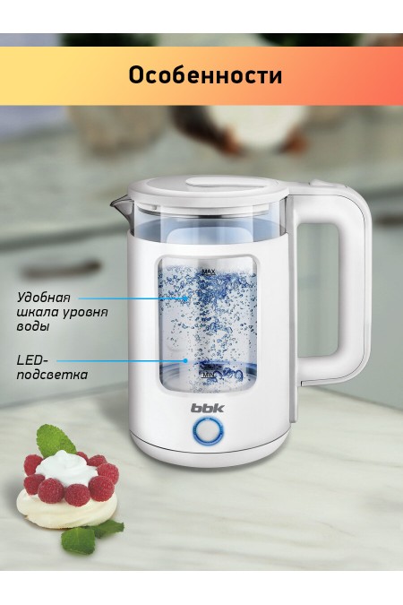 Электрочайник BBK EK1504 (белый) 2