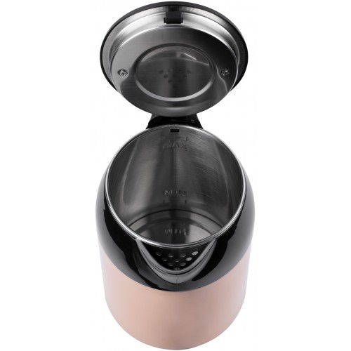 Электрочайник BBK EK1709P (черный/бежевый) 3