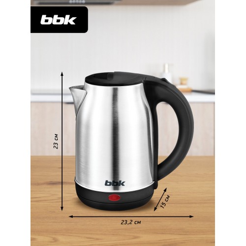 Электрочайник BBK EK1766S (черный/серебристый) 3
