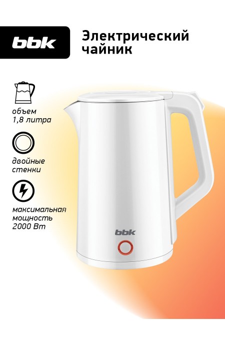 Электрочайник BBK EK1808 (белый) 