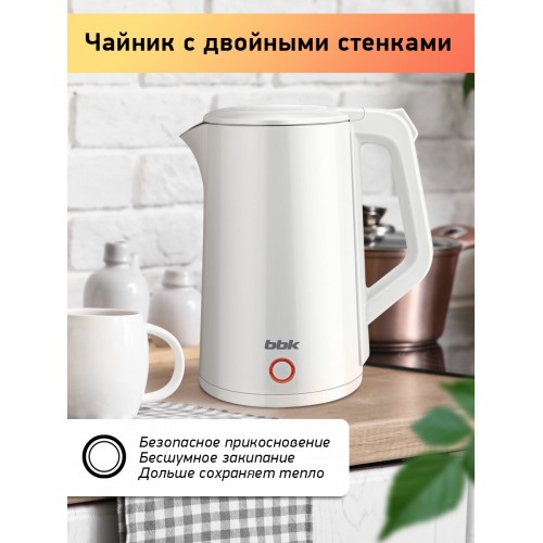Электрочайник BBK EK1808 (белый) 2