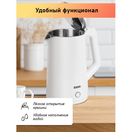Электрочайник BBK EK1808 (белый) 5