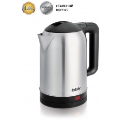 Электрочайник BBK EK1809S (нержавеющая сталь/черный)