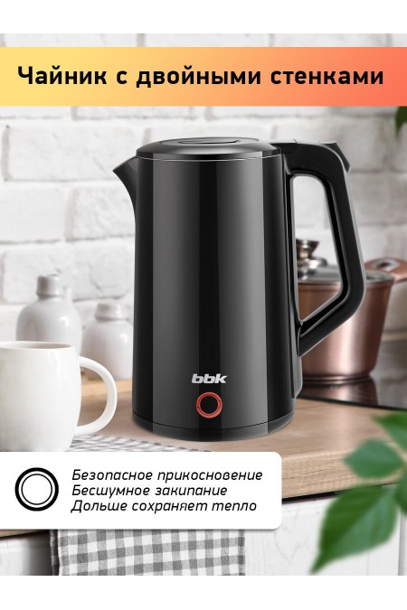Электрочайник BBK EK1819 (черный) 2