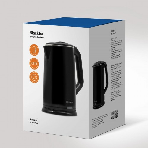 Электрочайник Blackton Bt KT1710P (черный) 5