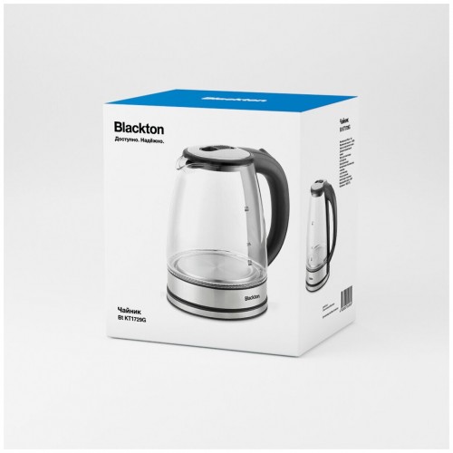 Электрочайник Blackton Bt KT1729G (черный/серебристый) 7