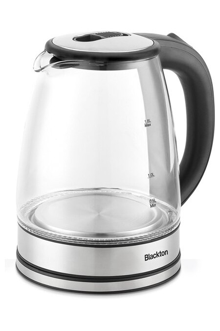 Электрочайник Blackton Bt KT1729G (черный/серебристый) 