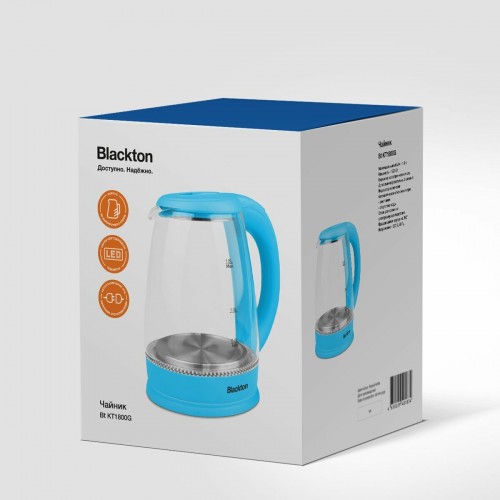 Электрочайник Blackton Bt KT1800G (голубой) 8
