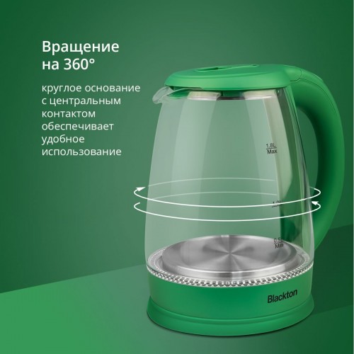 Электрочайник Blackton Bt KT1800G (зеленый) 2