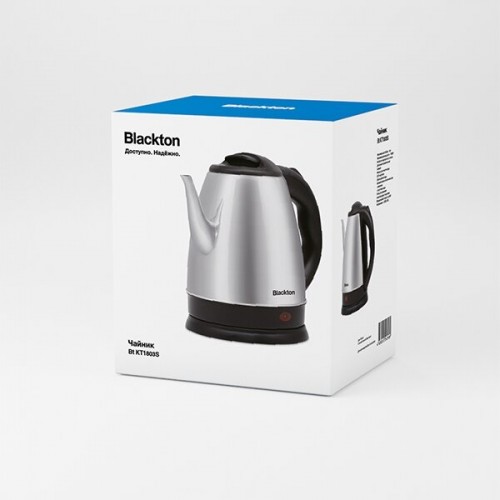 Электрочайник Blackton Bt KT1803S (черный/стальной) 1
