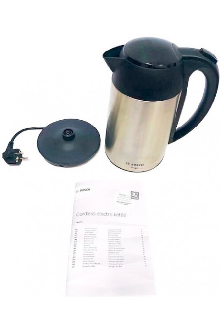Электрочайник Bosch TWK 3P420 (серебристый) 5