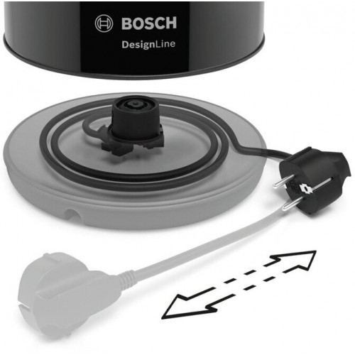 Электрочайник Bosch TWK 3P423 (черный) 2