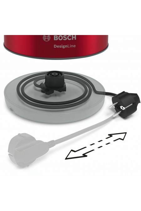 Электрочайник Bosch TWK 4P434 (красный) 6