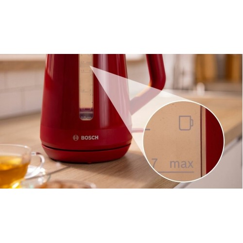 Электрочайник Bosch TWK1M124 (красный) 1