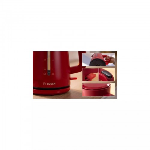 Электрочайник Bosch TWK3M124 (красный) 5