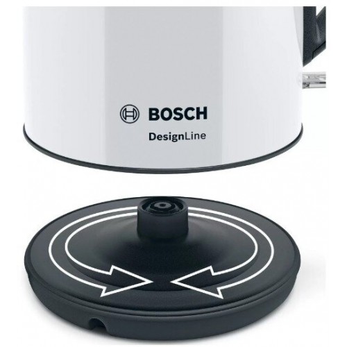 Электрочайник Bosch TWK3P421 (белый/черный) 3
