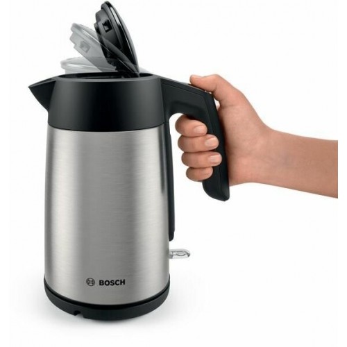 Электрочайник Bosch TWK7L460 (серебристый/черный) 8