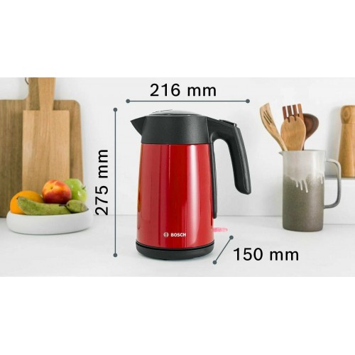 Электрочайник Bosch TWK7L464 (красный) 9