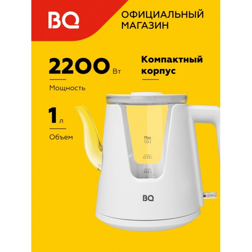 Электрочайник BQ KT0046DW (белый) 