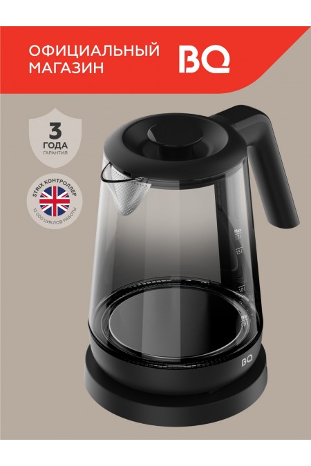 Электрочайник BQ KT1000G (черный) 