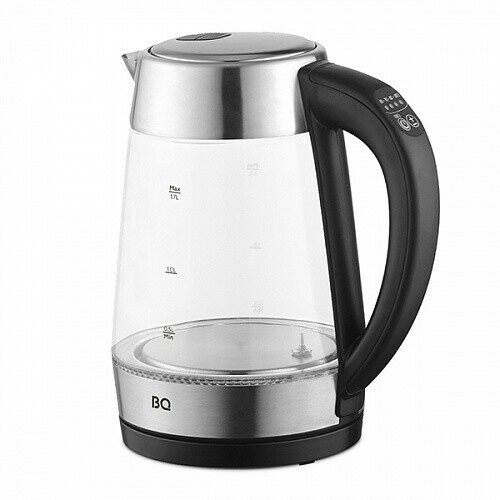 Электрочайник BQ KT1700G (серебристый/черный) 
